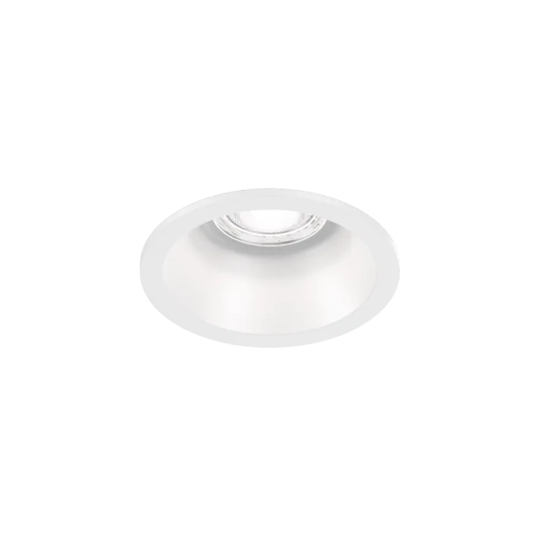 Deep petit IP65 udendørs indbygningsspot (2700K), hvid