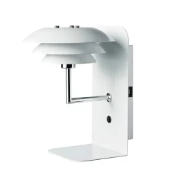DL20 væglampe m/USB, hvid