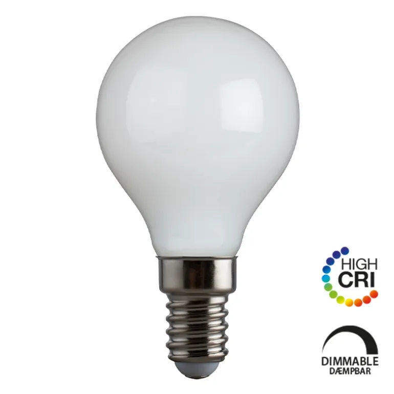 Dæmpbar LED-kronepære E14 - 2700K, 470lm, CRi 90