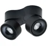 Easy W2100 Build On LED spot, sort m. ledningshul
