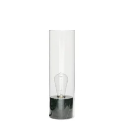 Elegant bordlampe, grøn