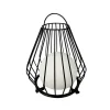 Evesham udendørs lanterne / batterilampe small, sort