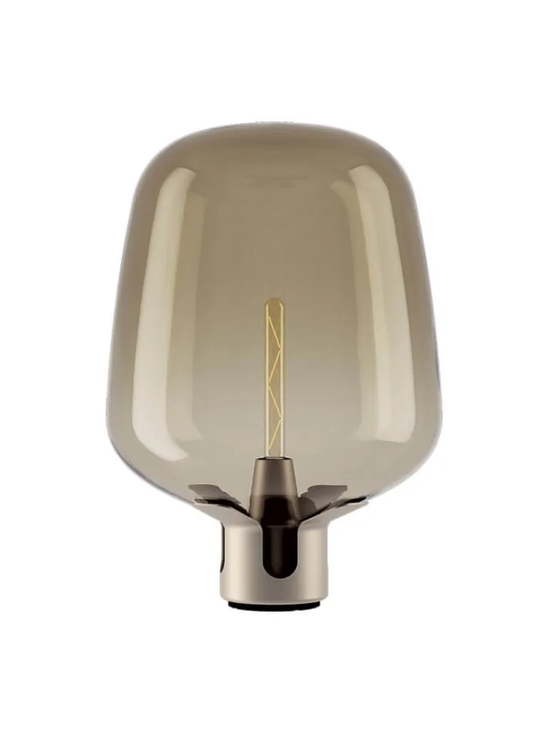 Flar large bordlampe, pearl/honey