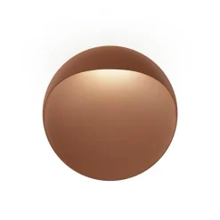 Flindt 30 udendørs væglampe 2700K, corten