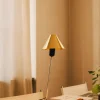 Gira bordlampe, messing