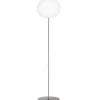 Glo-Ball F1 standerlampe, sølv