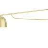 Grant væglampe 111 cm, messing