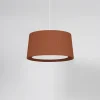 GT6 pendel Ø45, terracotta m/hvidt ophæng