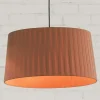 GT6 pendel Ø45, terracotta m/sort ophæng