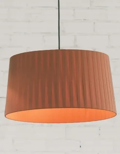 GT6 pendel Ø45, terracotta m/sort ophæng