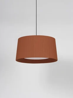 GT5 pendel Ø62, terracotta/sort/hvid