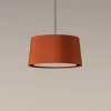GT6 pendel Ø45, terracotta/sort/hvid