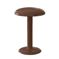 Gustave Bordlampe / Batterilampe, lakeret brun
