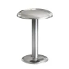 Gustave Bordlampe / Batterilampe, polished silver