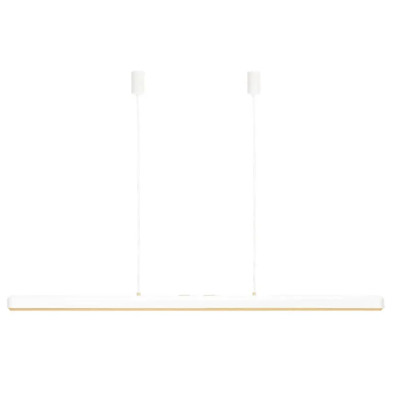 Hazel Branch 150 pendel, hvid/messing