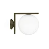 IC Light C/W1 udendørs væglampe/loftlampe, brun