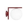 IC Light C/W1 udendørs væglampe/loftlampe, rød