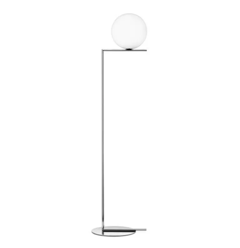 IC Light F1 gulvlampe, krom