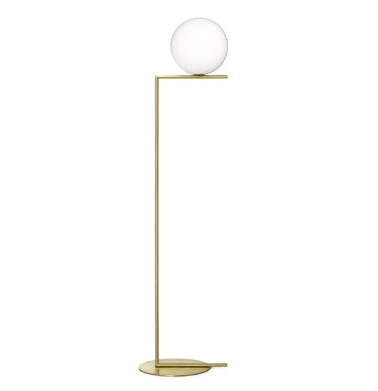 IC Light F2 gulvlampe, messing