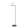 IC Light F2 udendørs gulvlampe, rød/sort lava