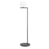 IC Light F1 udendørs gulvlampe, sort/sort lava