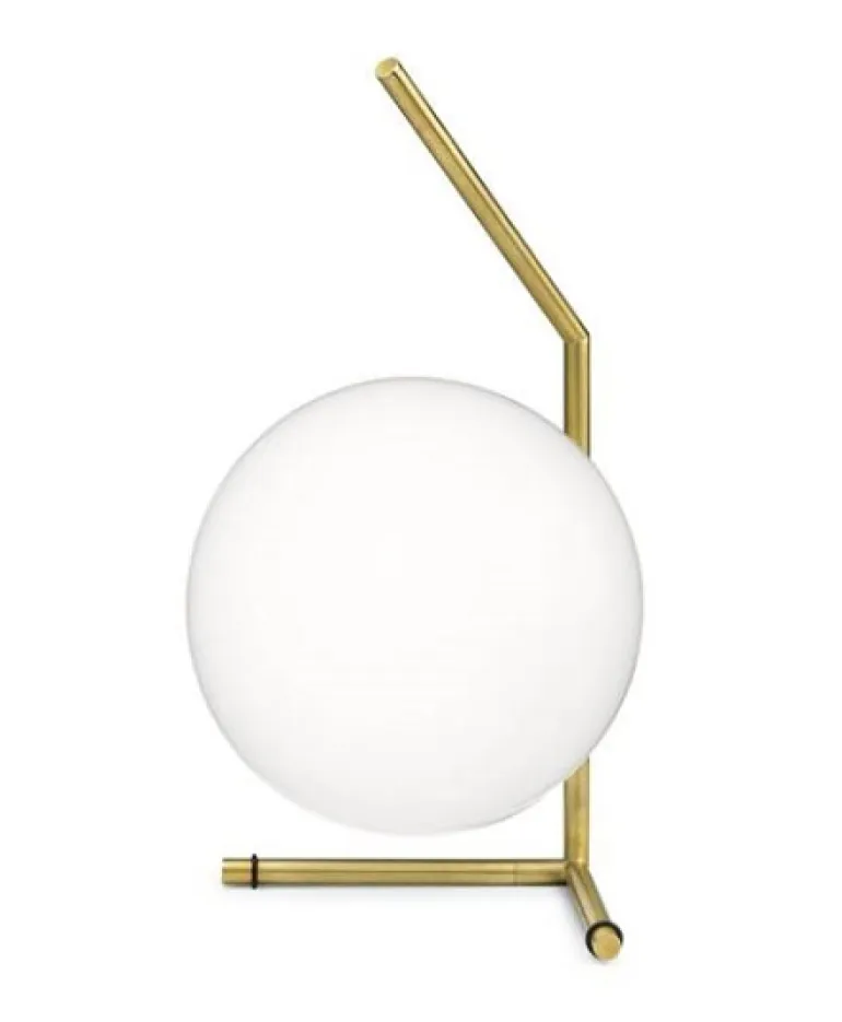 IC Light T1 low bordlampe, messing