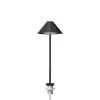 Keglen bordlampe m/pind, sort