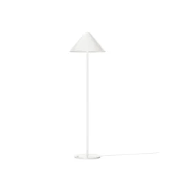 Keglen gulvlampe, hvid