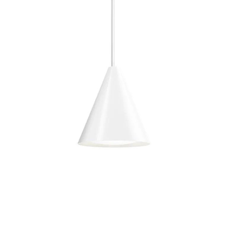 Keglen pendel Ø250, hvid