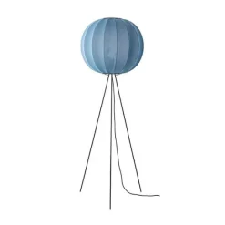 Knit-Wit Ø60 gulvlampe høj, bluestone
