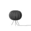 Knit-Wit Ø45 gulvlampe lav, sort