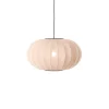 Knit-Wit Ø57 oval pendel, sandstone