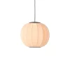Knit-Wit Ø45 rund pendel LED, sandstone