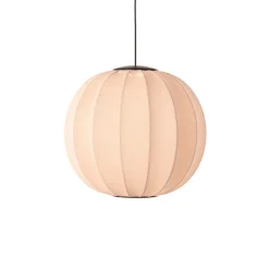 Knit-Wit Ø60 rund pendel LED, sandstone