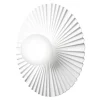 Liila Muuse væglampe / loftlampe medium, hvid/opal