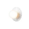 Liila Muuse væglampe / loftlampe small, hvid/opal