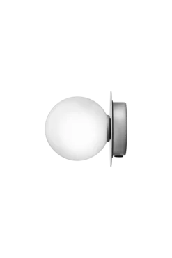 Liila 1 Small væglampe / loftlampe IP44, light silver/opal