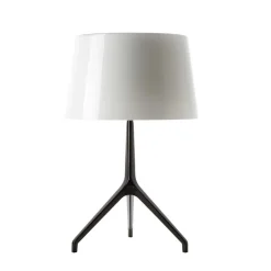 Lumiere XXL bordlampe, sort/hvid