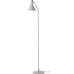 LYSS gulvlampe, mat lysegrå