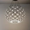 Mesh pendel Ø100 / 2 m ledning, sort