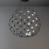 Mesh pendel wireless Ø100 / 1 m ledning, sort