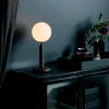 Miira bordlampe, grå/opal