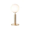 Miira bordlampe, messing/opal