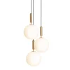 Miira 3 Large pendel, messing/opal