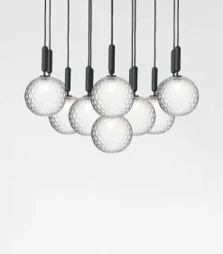 Miira 13 Large pendel, optic/rock grey
