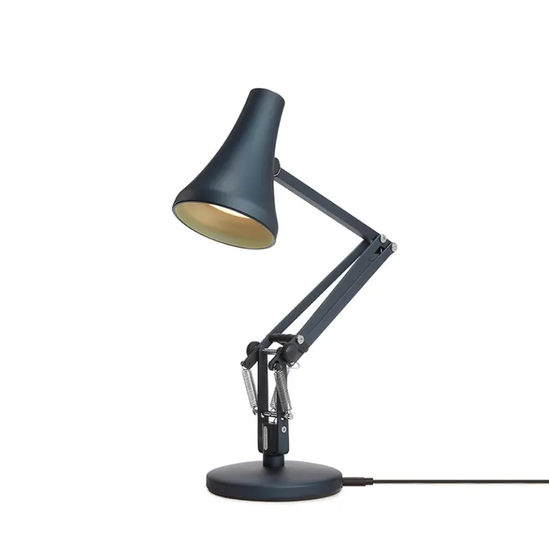 90 Mini Mini bordlampe, steel blå