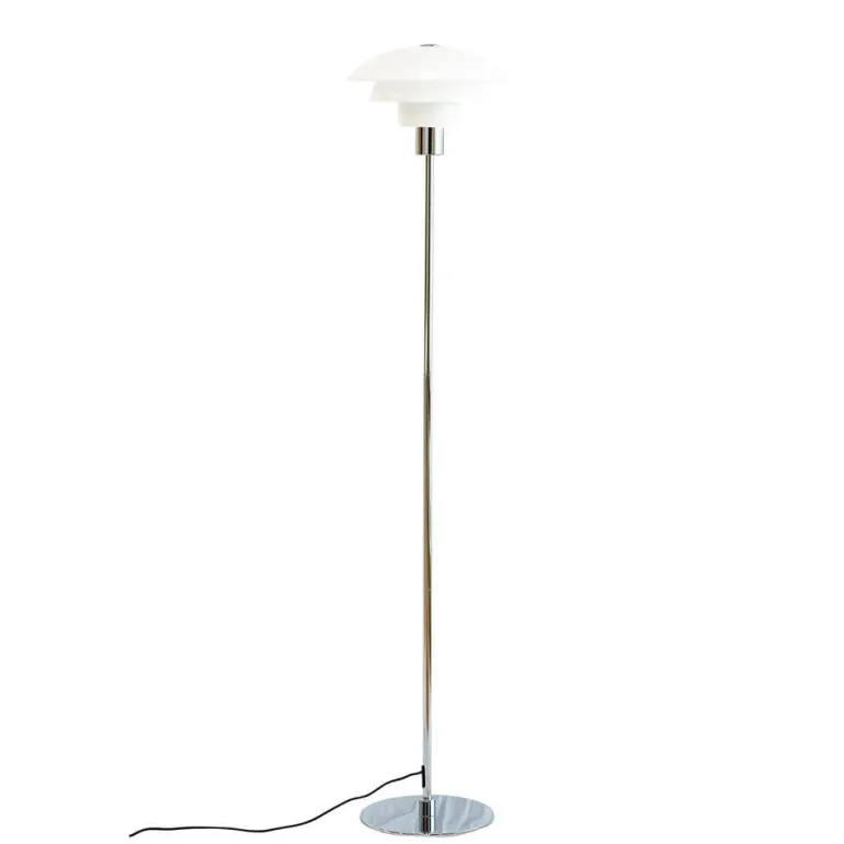 Morph gulvlampe, opal/krom