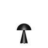 Mush Portable bordlampe / batterilampe, mat sort