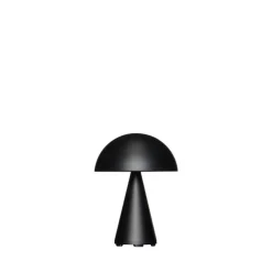 Mush Portable bordlampe / batterilampe, mat sort