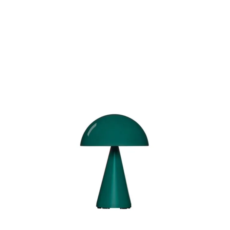 Mush Portable bordlampe / batterilampe, mørkegrøn